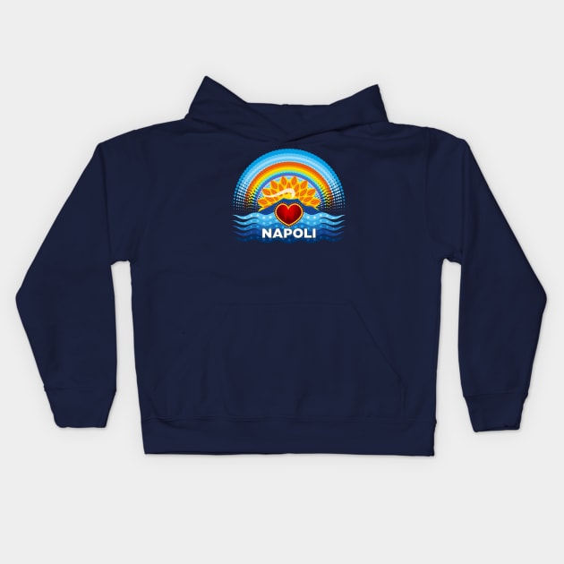 Napoli Kids Hoodie by Maxsomma